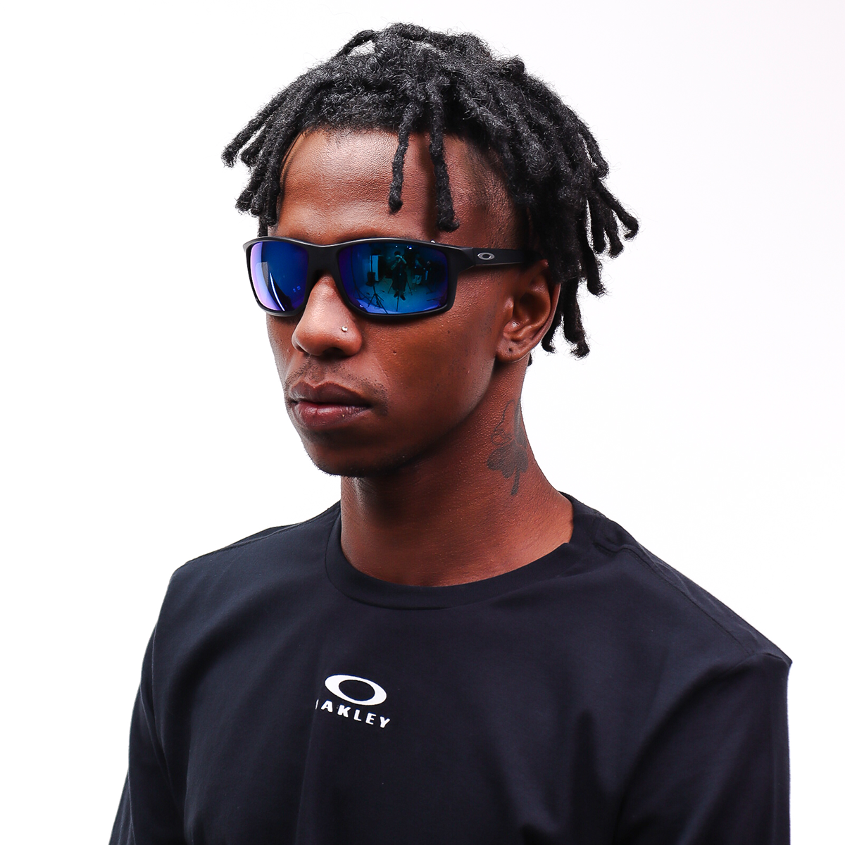 Óculos de Sol Oakley Gibston XL Matte Black Prizm Sapphire