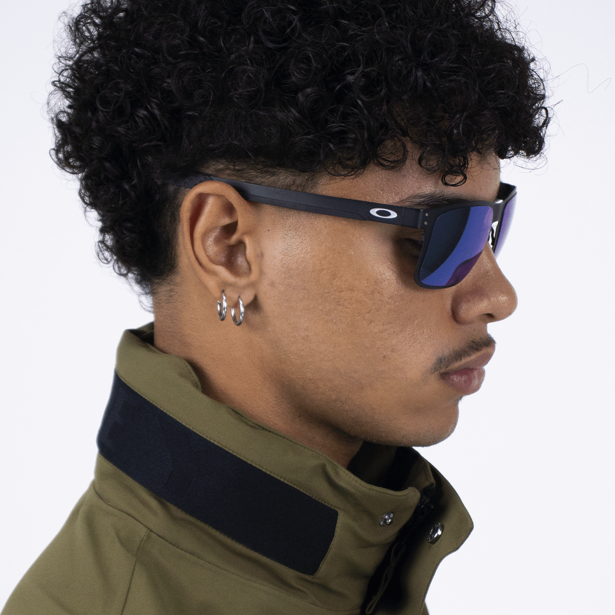 Óculos de Sol Oakley Holbrook Metal Matte Black Jade Iridium