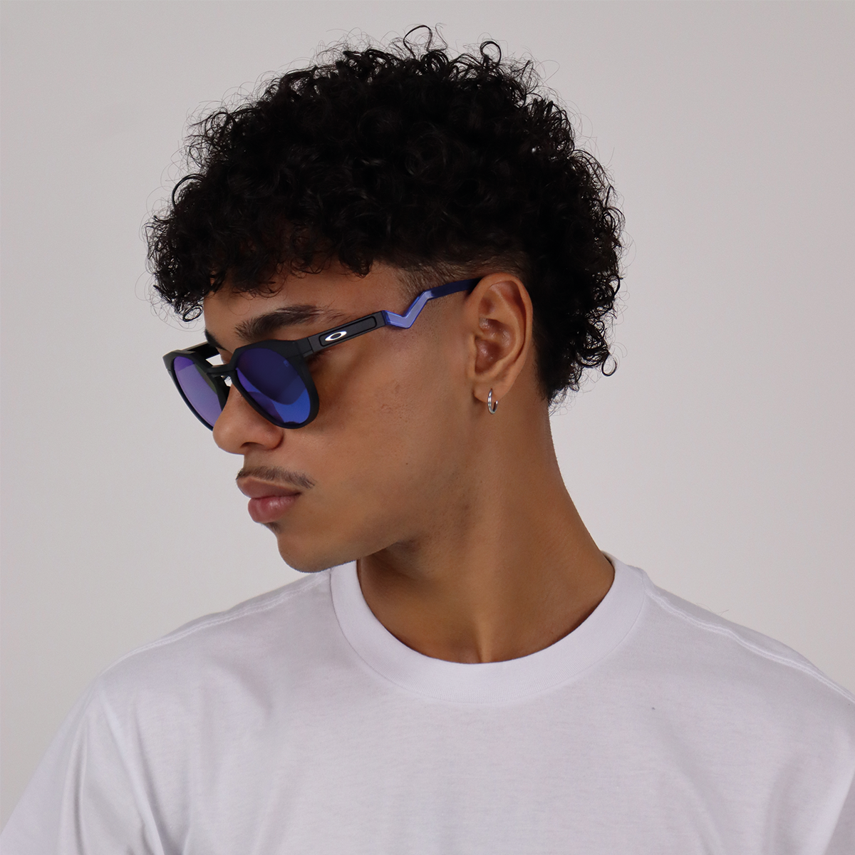 Óculos de Sol Oakley Hstn Black Prizm Sapphire Polarizado