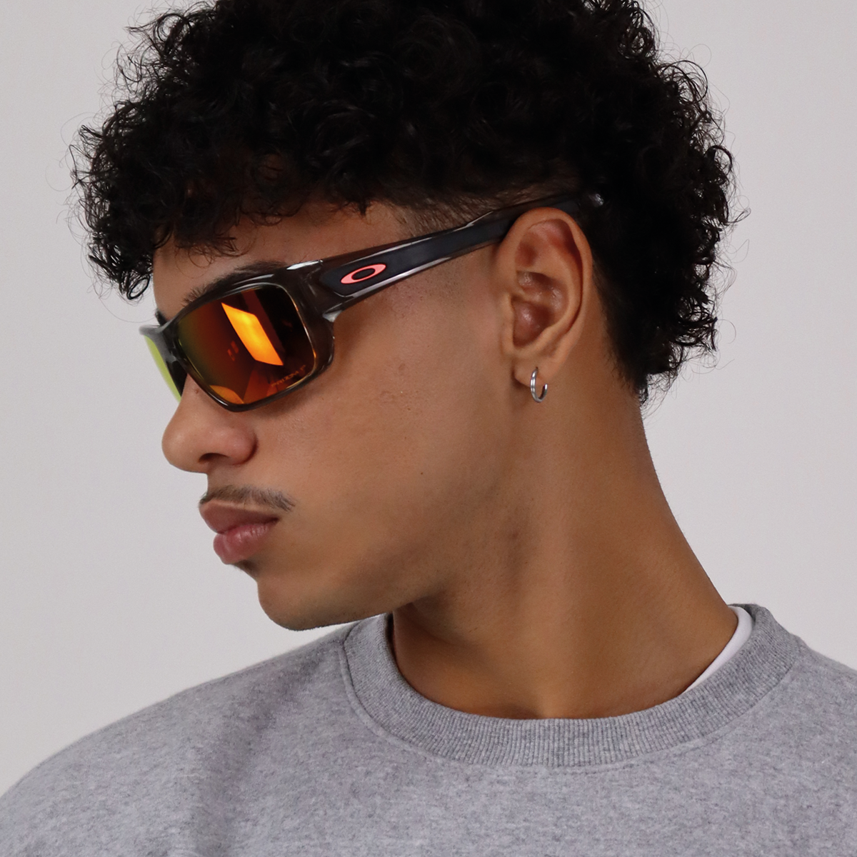 Óculos de Sol Oakley Turbine Grey Ink Prizm Ruby Polarizado