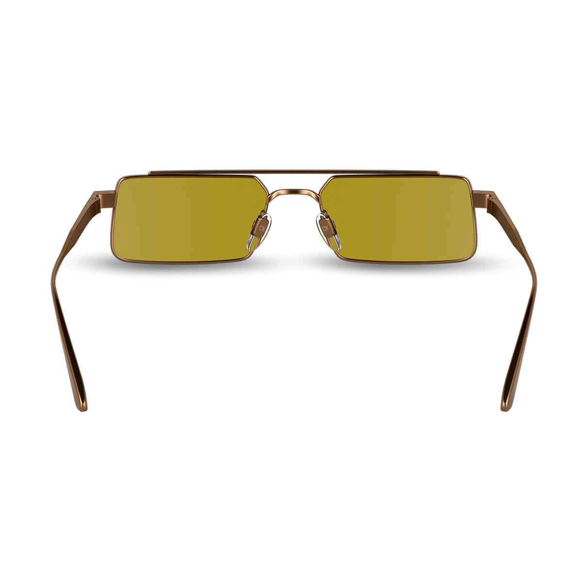 Óculos de Sol Calvin Klein 24111S Matte Amber Gold