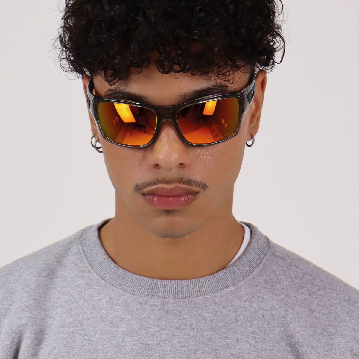 Óculos de Sol Oakley Turbine Grey Ink Prizm Ruby Polarizado