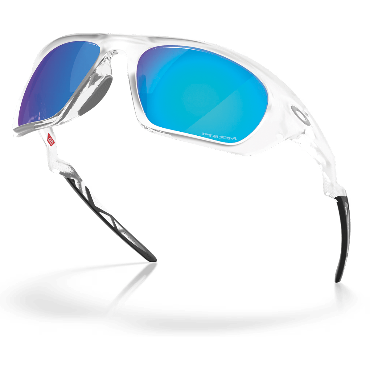 Óculos de Sol Oakley Lateralis Matte Clear Prizm Sapphire