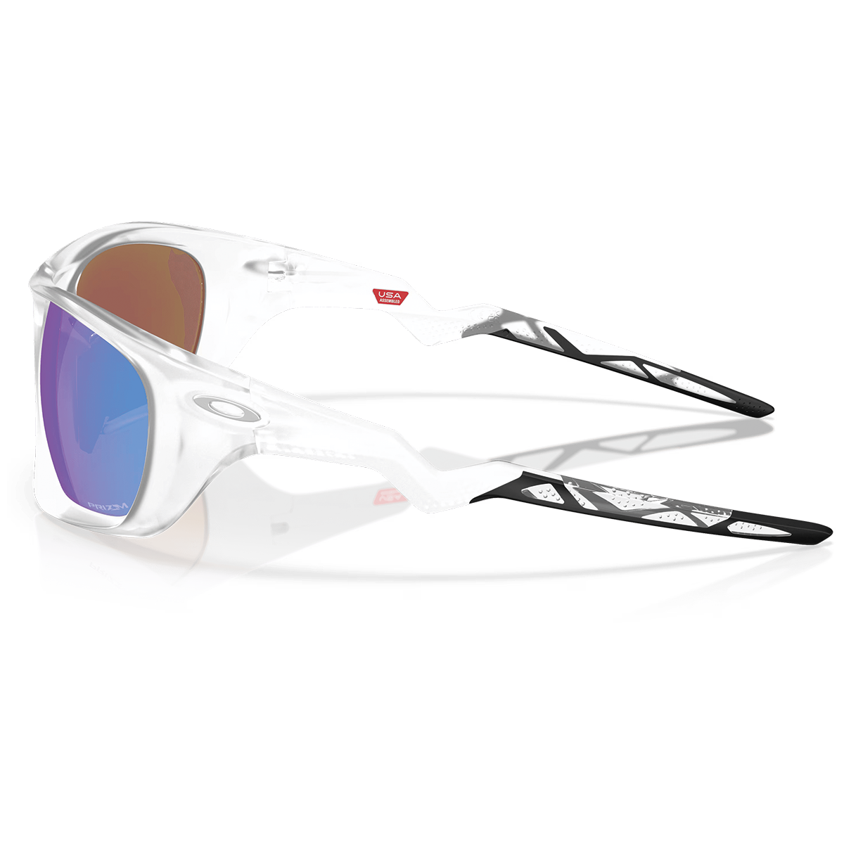 Óculos de Sol Oakley Lateralis Matte Clear Prizm Sapphire