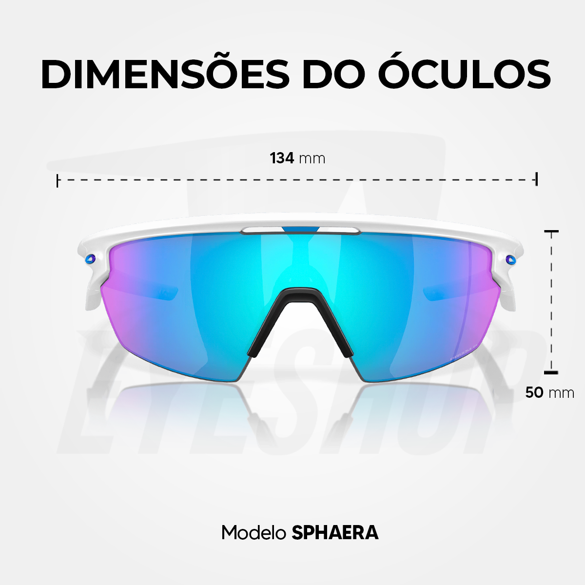 Óculos de Sol Oakley Spheara Prizm Sapphire Polarized