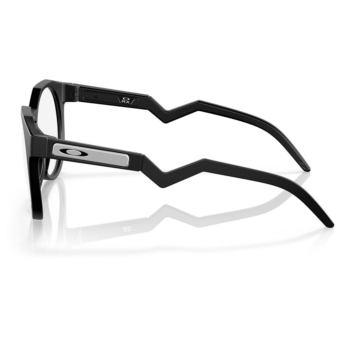 Óculos de Grau Redondo Oakley HSTN RX Matte Black