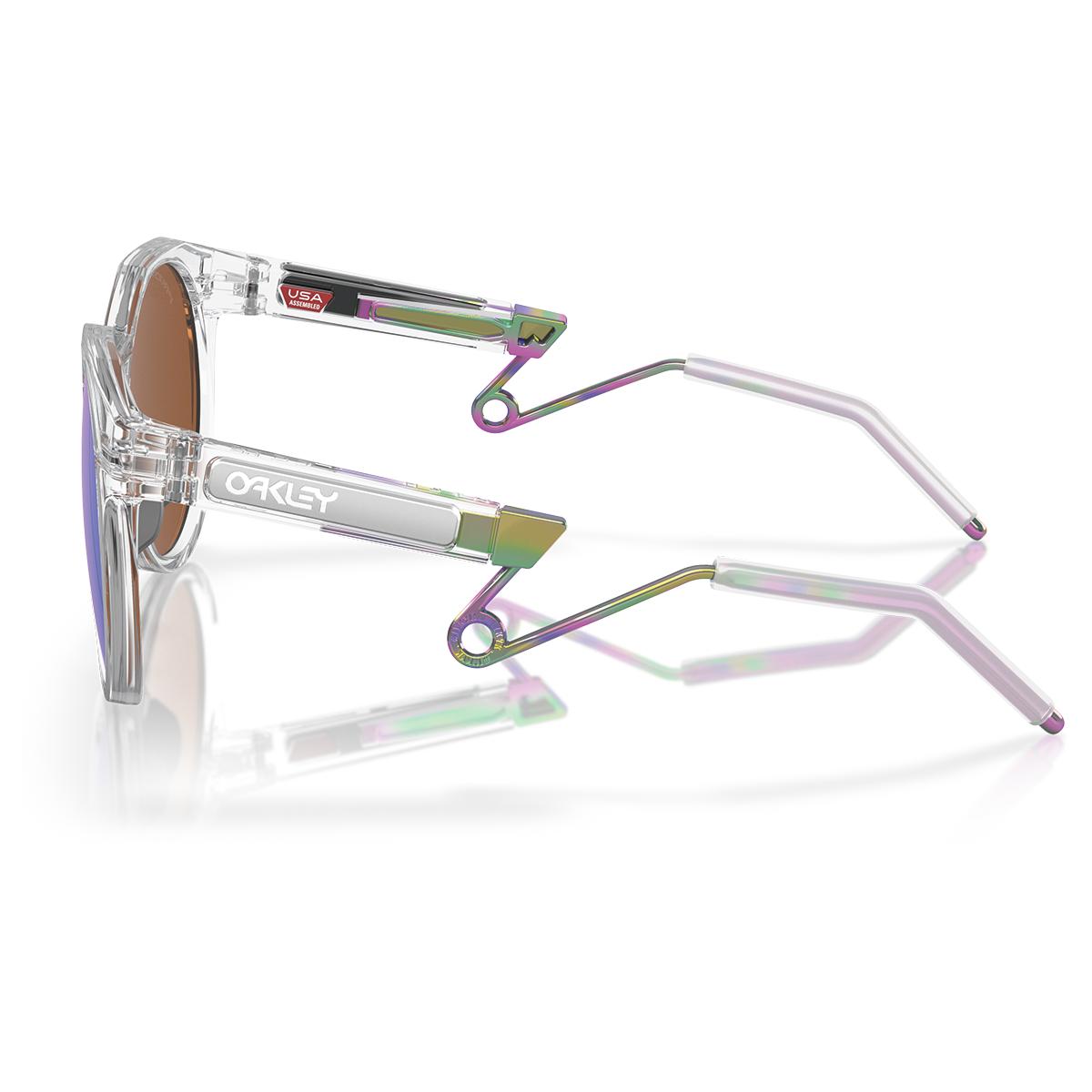Óculos de Sol Oakley HSTN Metal Matte Clear Prizm Violet