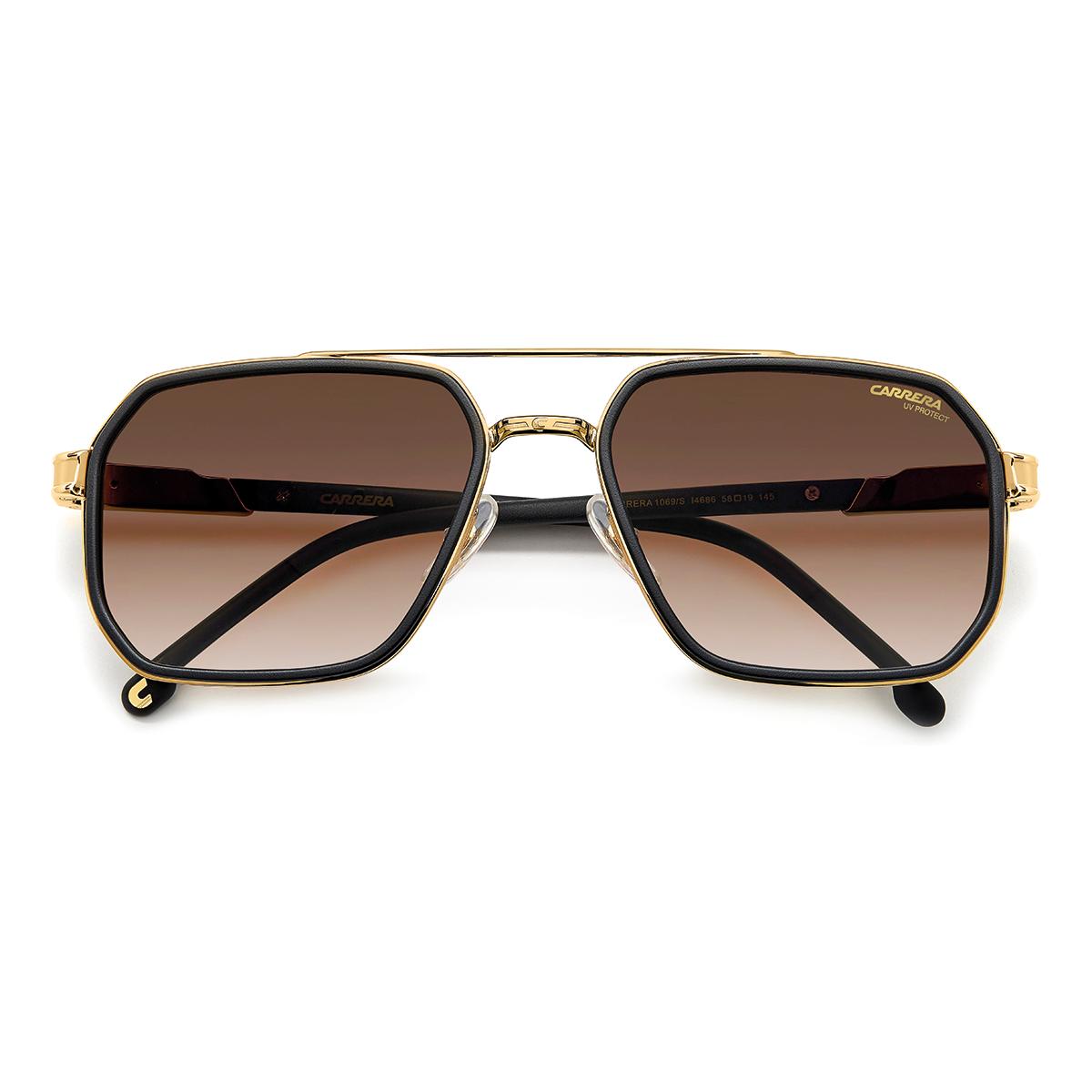 Óculos de Sol Carrera 1069S Matte Black Gradient Brown