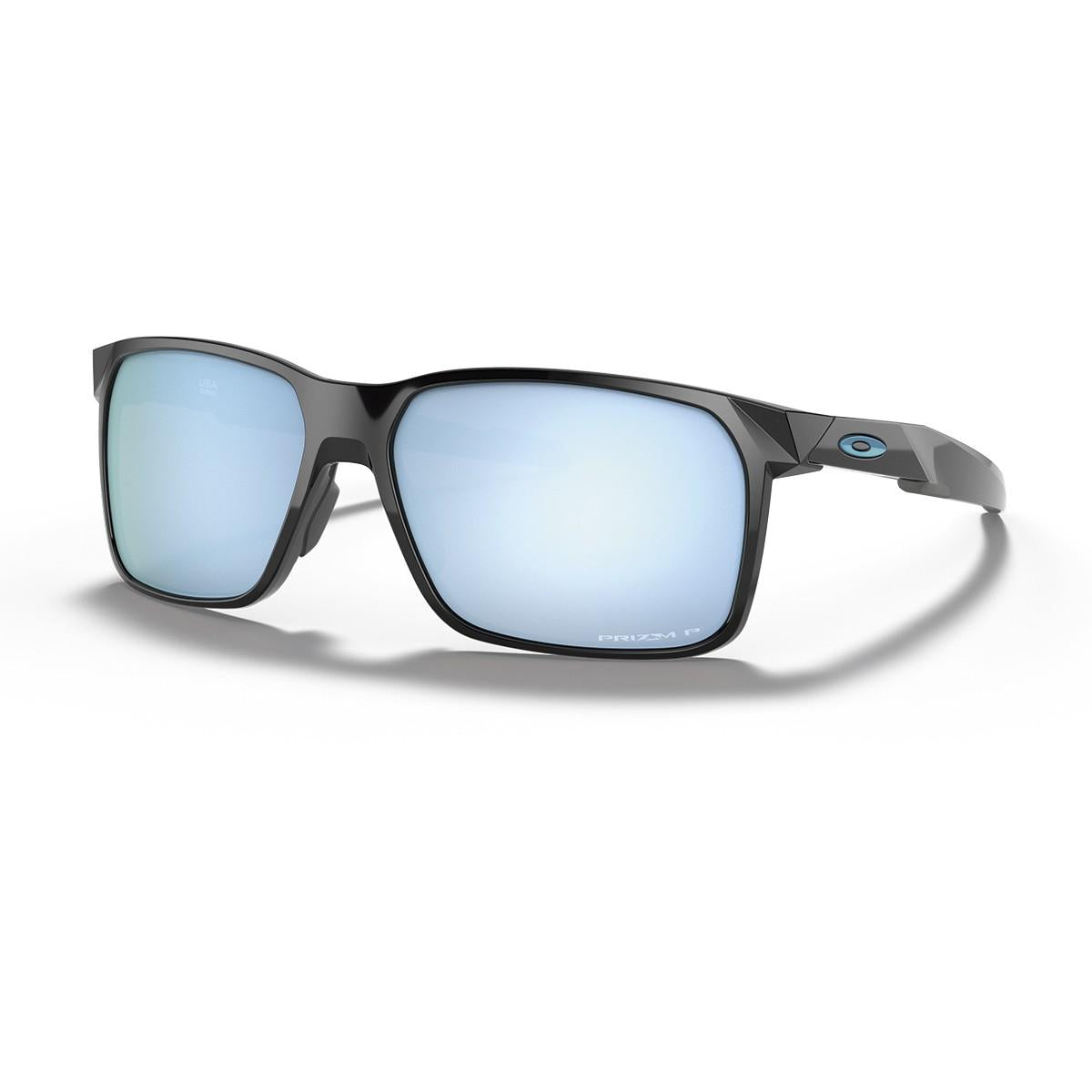Óculos Oakley Portal X Polished Black Prizm Deep H2O Polarizado
