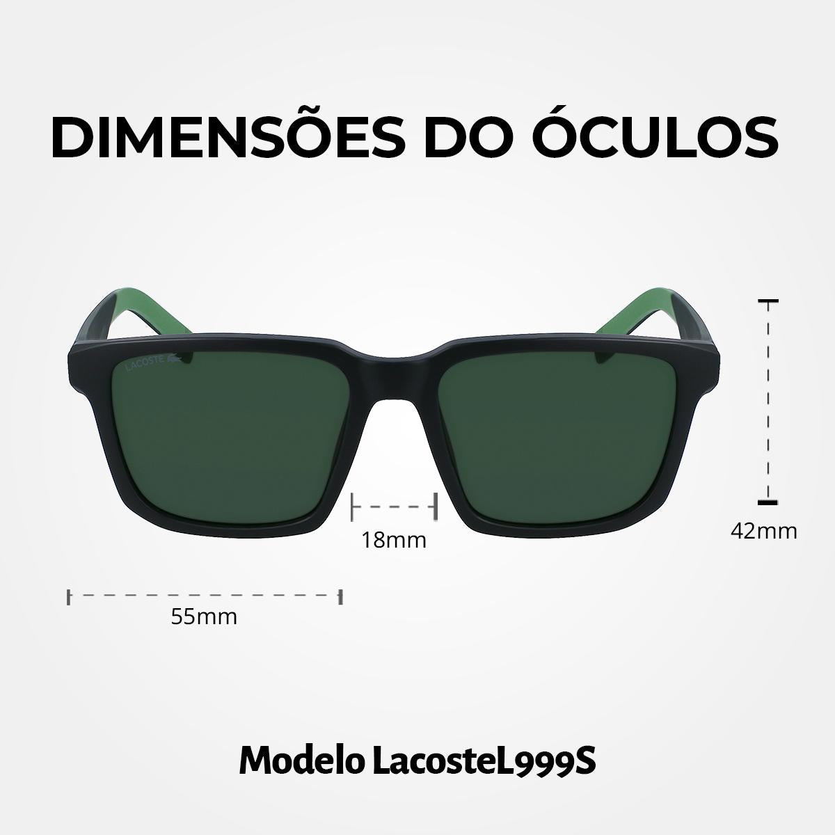 Óculos de Sol Lacoste 999S Green