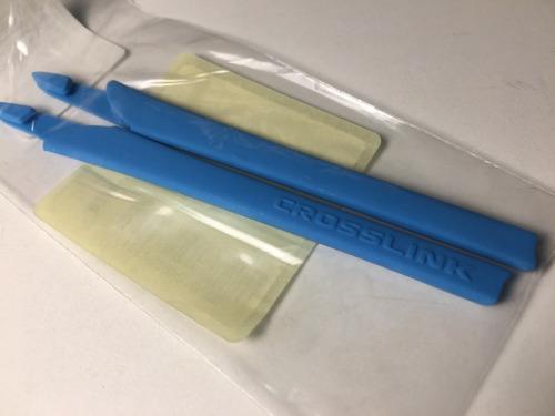 Oakley Crosslink Borrachas Das Hastes Azul Originais