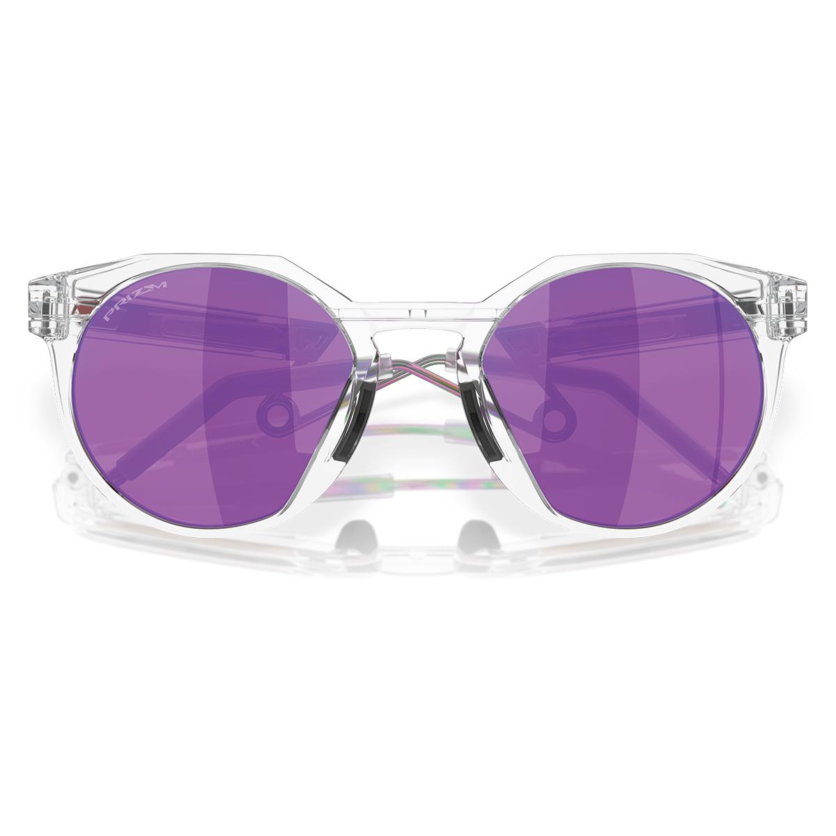 Óculos de Sol Oakley HSTN Metal Matte Clear Prizm Violet