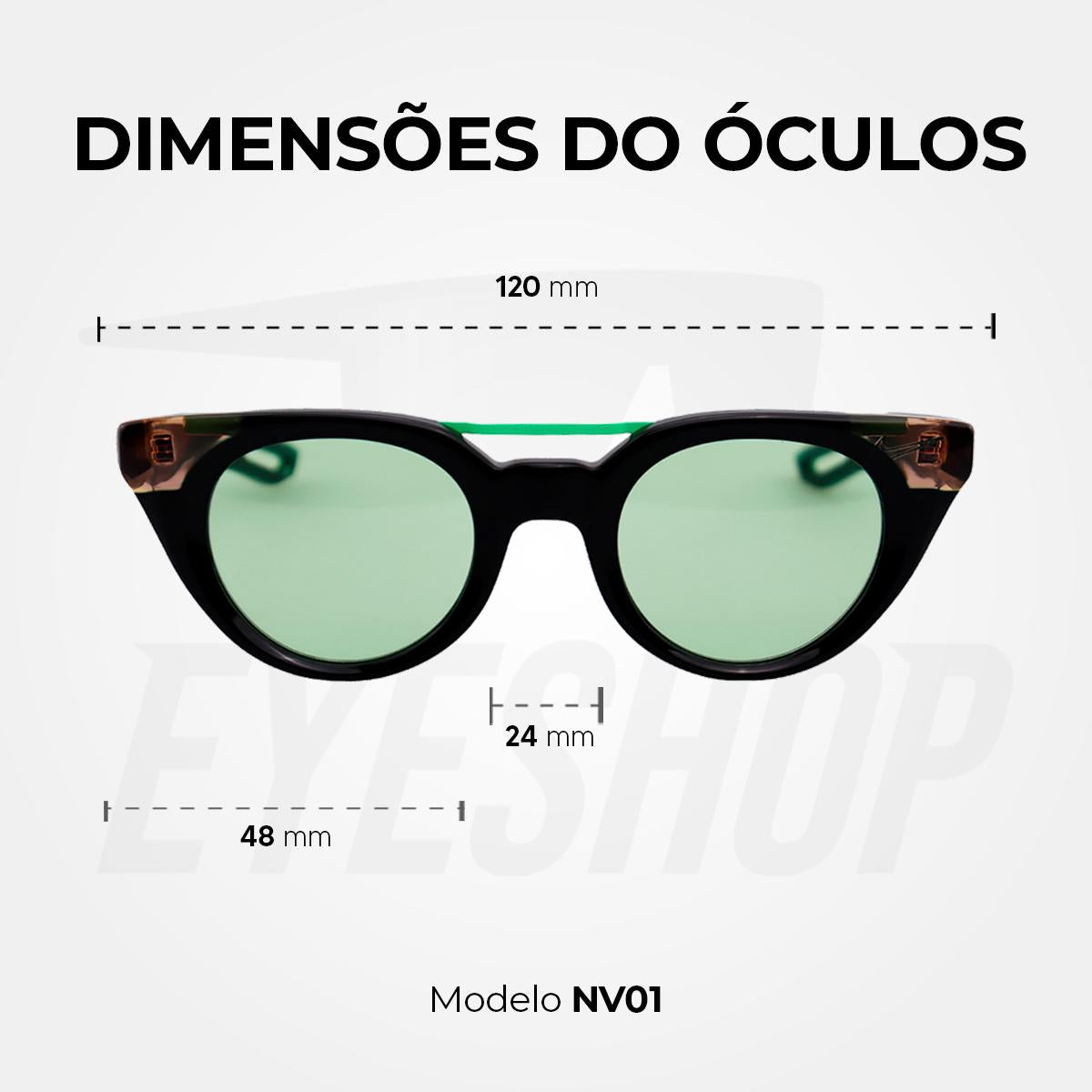 Óculos de Sol Feminino Nike NV01 DC3300 Black