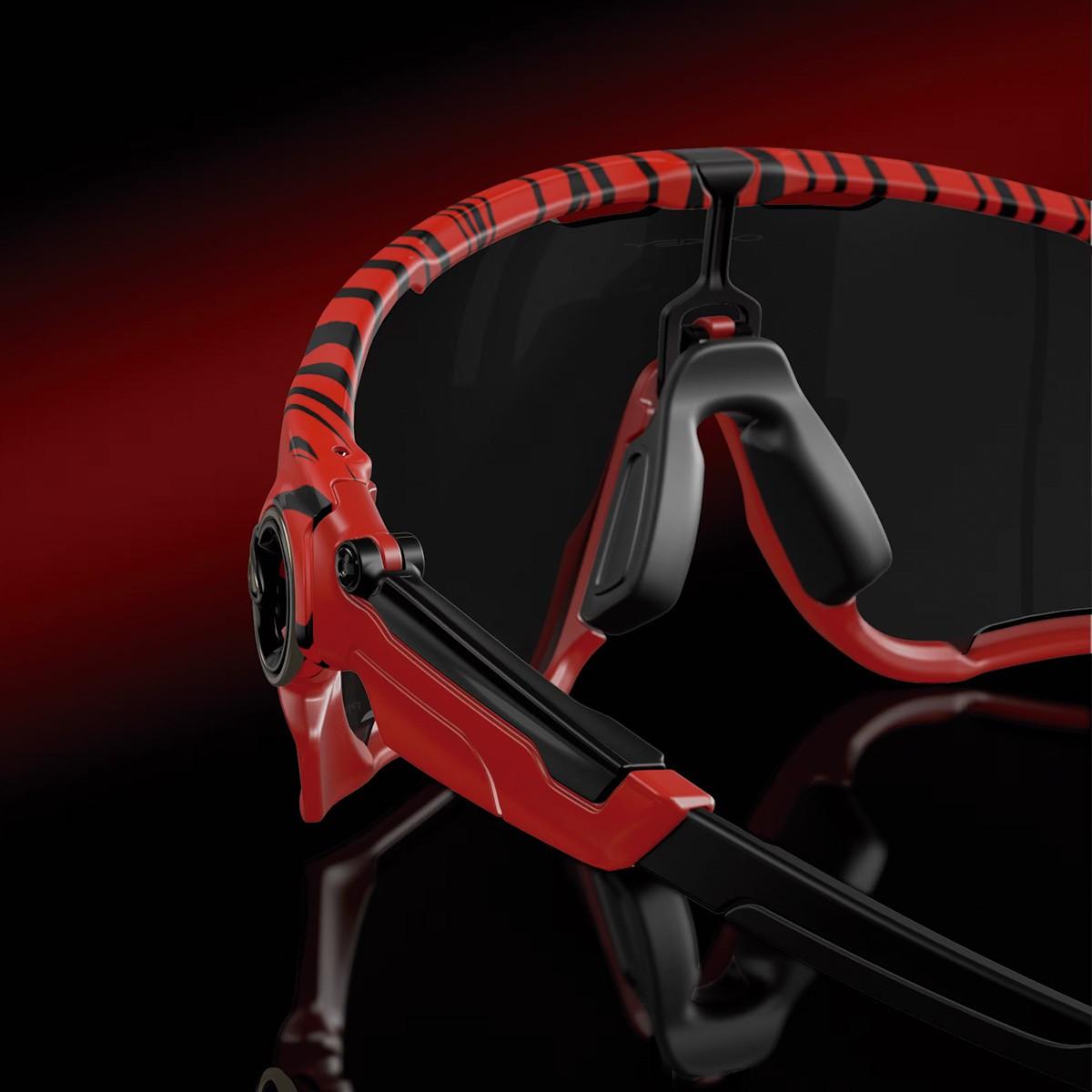 Óculos de Sol Oakley Jawbreaker Red Tiger Lente Prizm Black