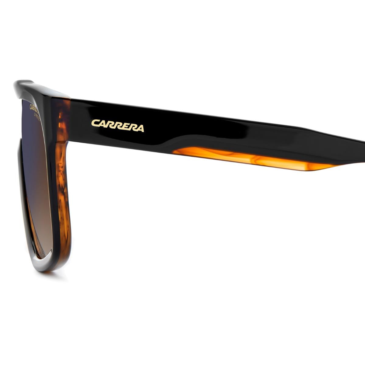Óculos de Sol Carrera 1061S Black Horn Dark Brown Gradient