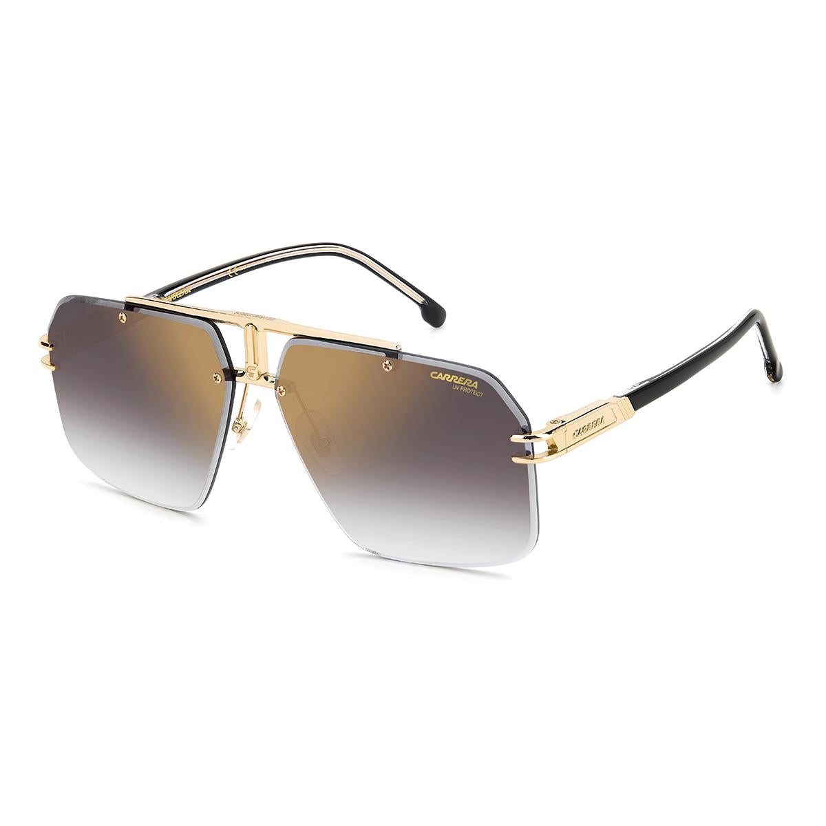 Óculos de Sol Carrera 1054S Gold Brown Grey Mirror