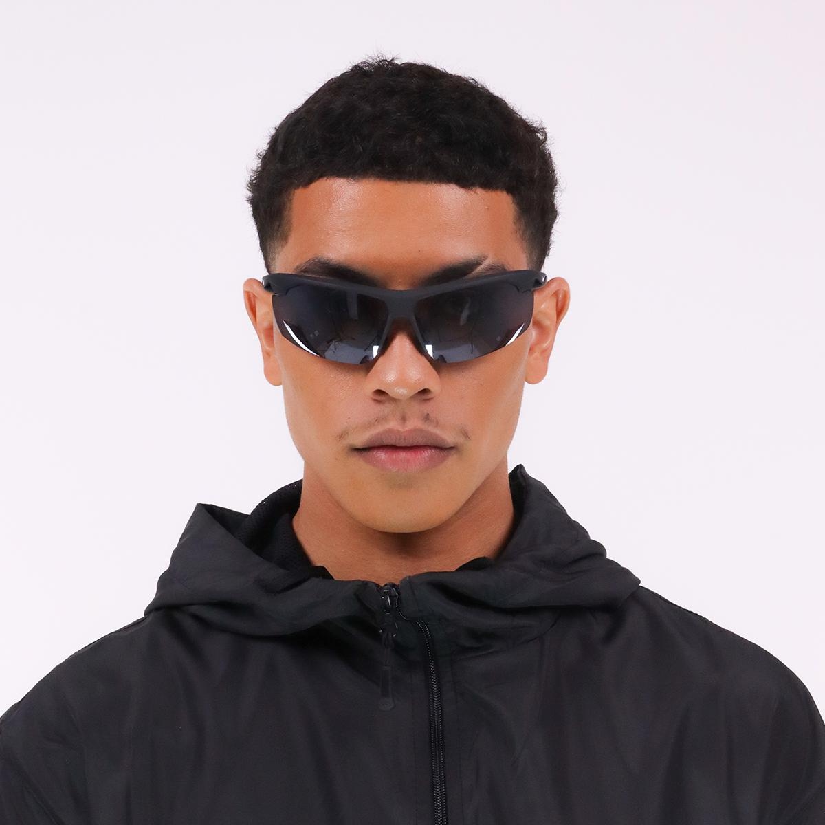 Óculos de Sol Nike Windtrack FV2393 Matte Black Silver Flash