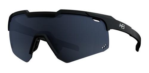 Óculos Hb Shield Evo Road Matte Black Kit Gray Silver Amber