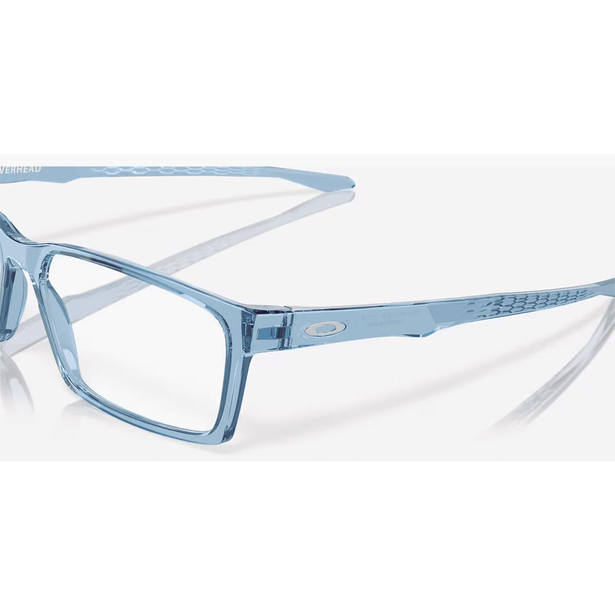 Óculos de Grau Oakley Overhead Polished Transparent Blue