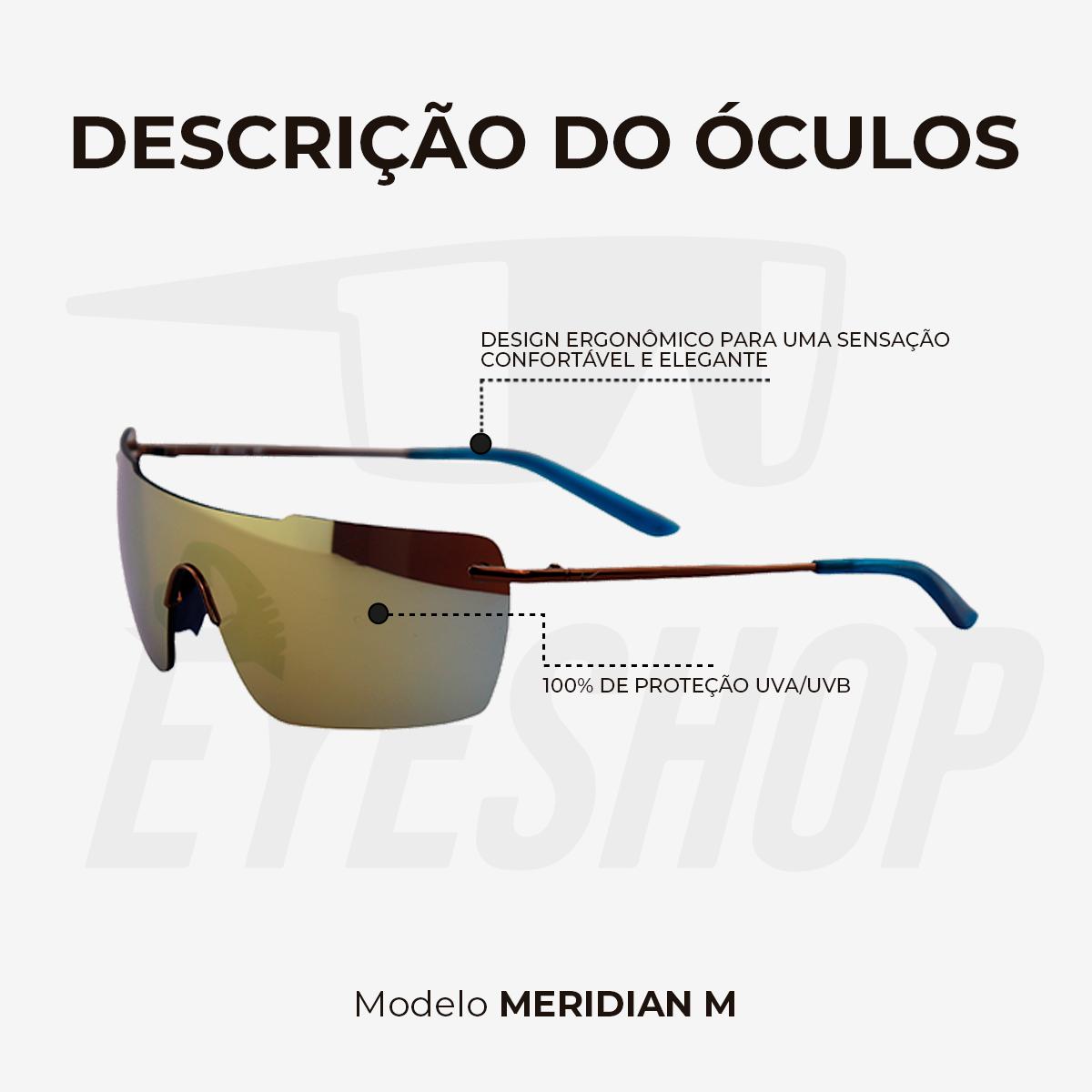 Óculos de Sol Mascara Nike Meridian CU6569 Brown