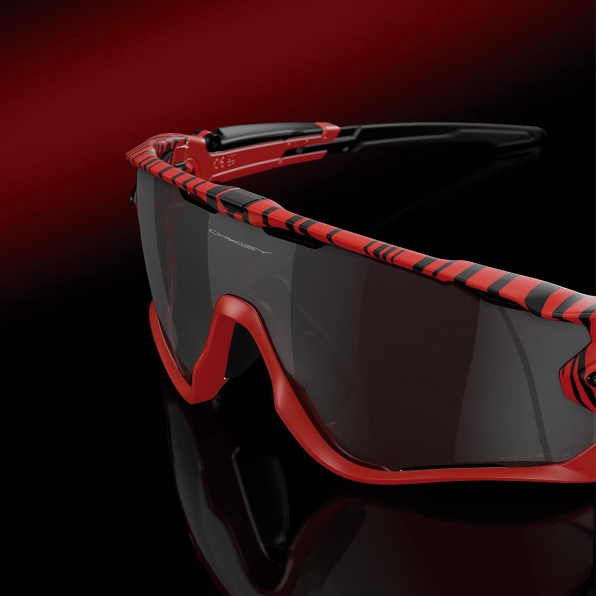 Óculos de Sol Oakley Jawbreaker Red Tiger Lente Prizm Black
