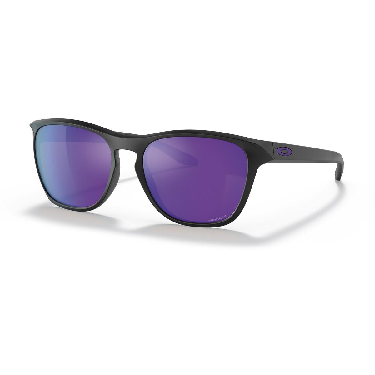 Óculos De Sol Oakley Manorburn Black Prizm Violet