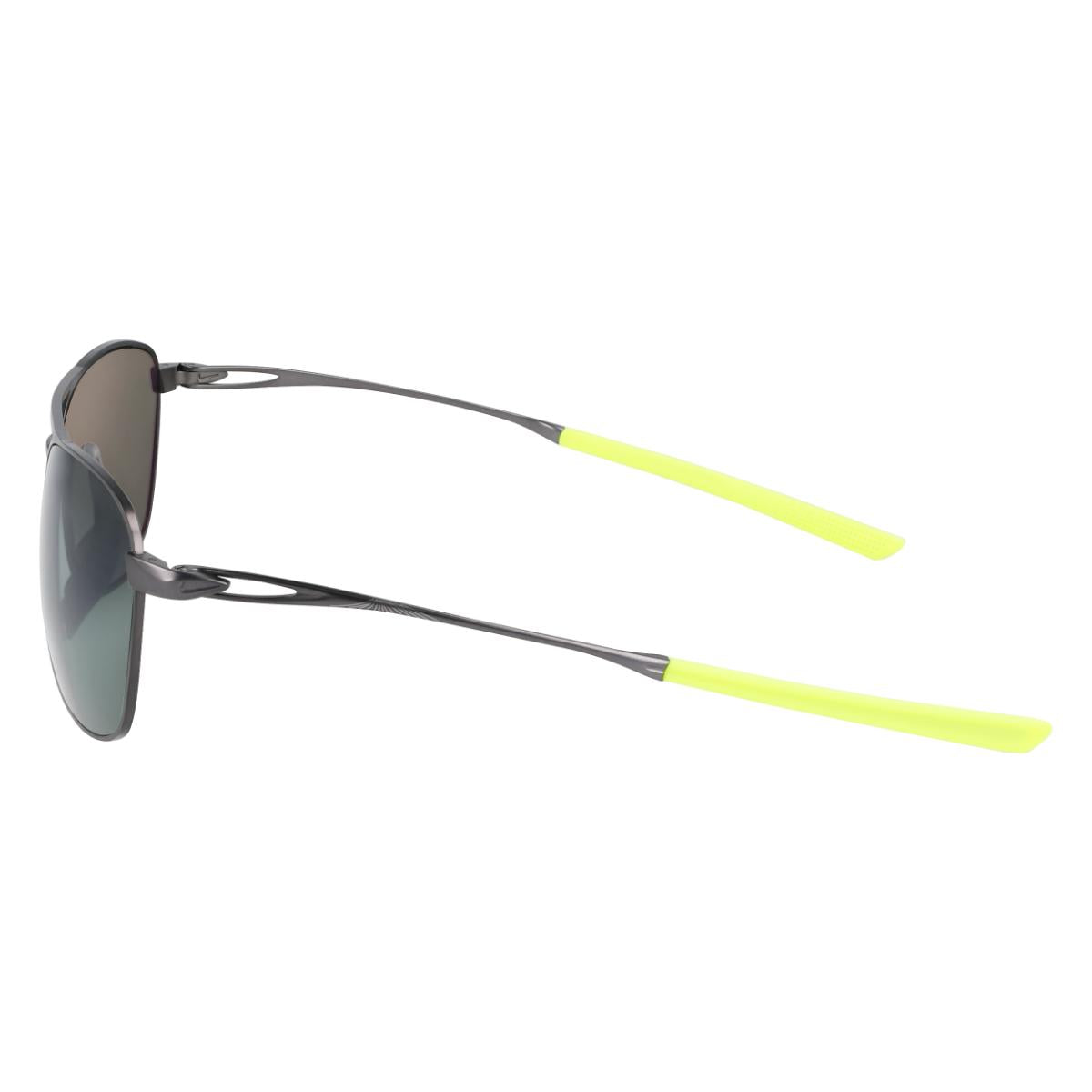 Óculos Sol Nike Ace Driver EV24010 Satin Gunmetal Green Polarized