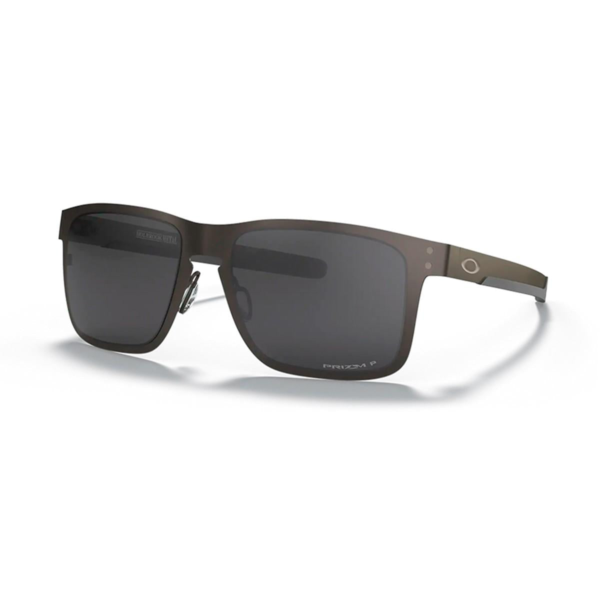 Óculos Oakley Holbrook Metal Matte Gunmetal Black Polarizado