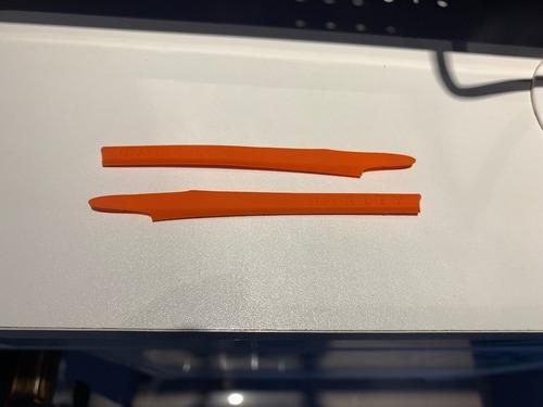 Oakley Crosslink Borrachas Das Hastes Laranja Originais