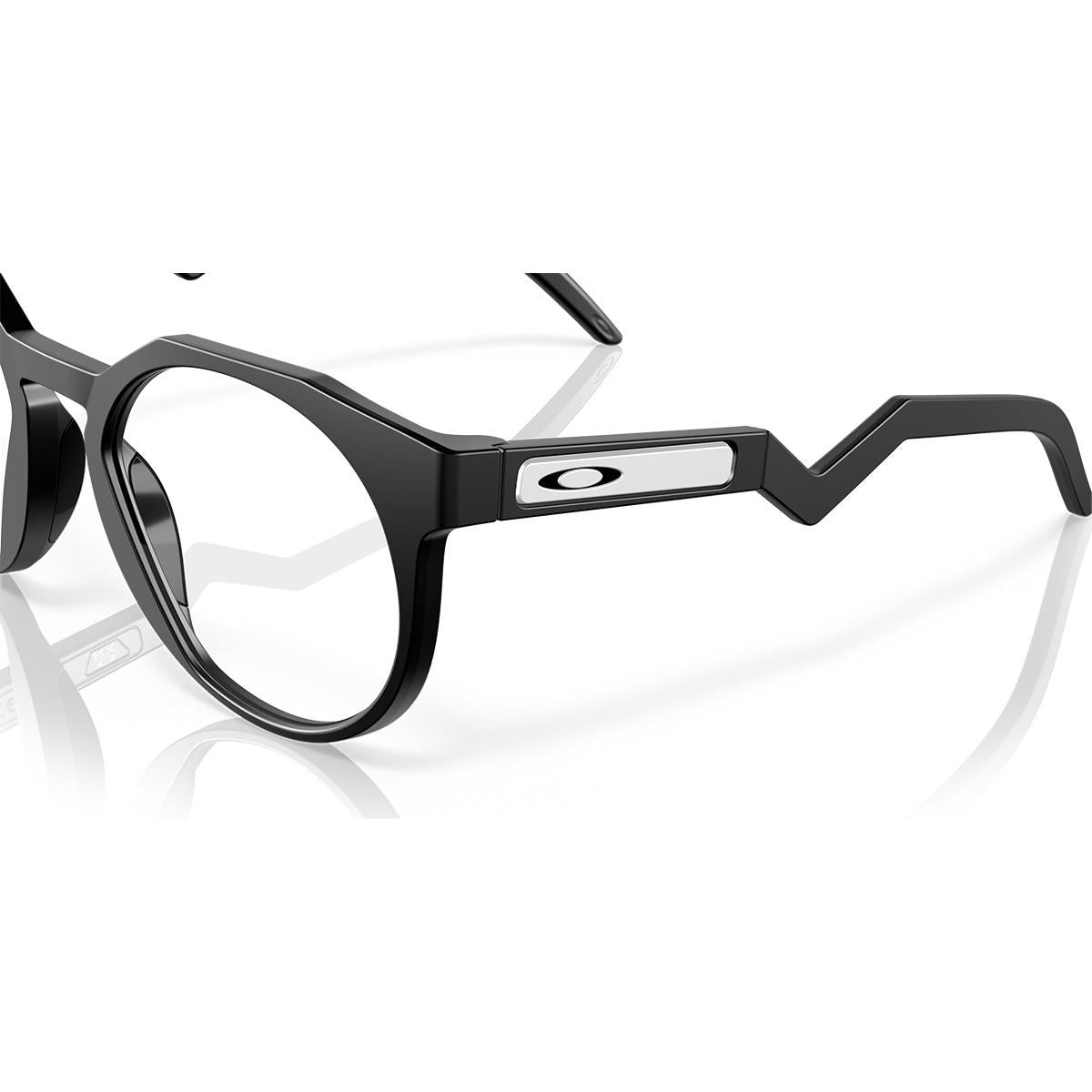 Óculos de Grau Redondo Oakley HSTN RX Matte Black