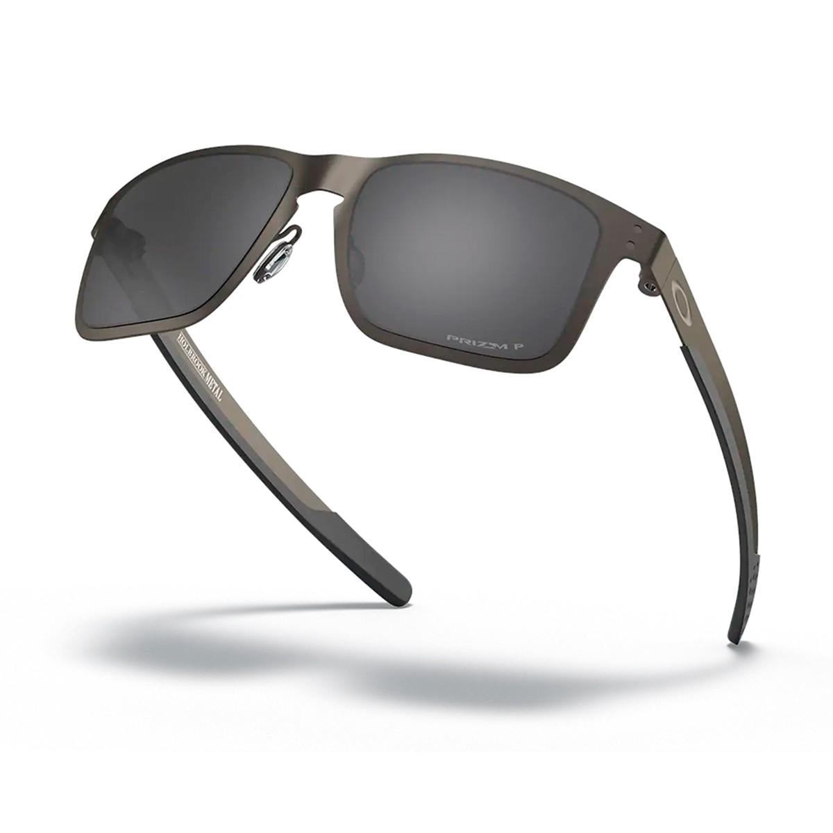 Óculos Oakley Holbrook Metal Matte Gunmetal Black Polarizado