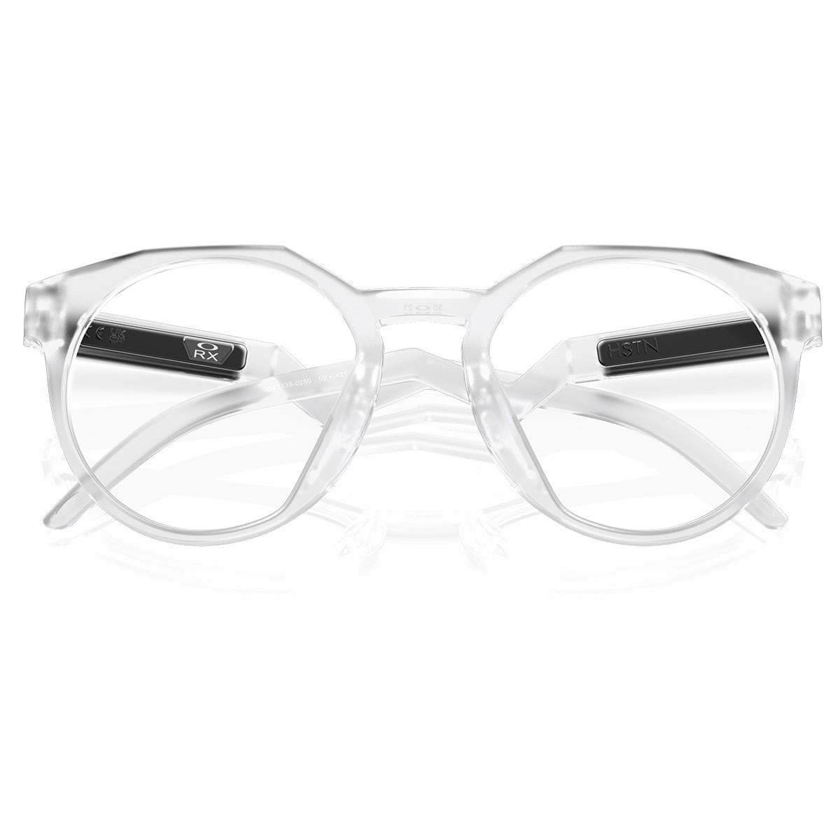 Óculos de Grau Redondo Oakley HSTN RX Matte Clear