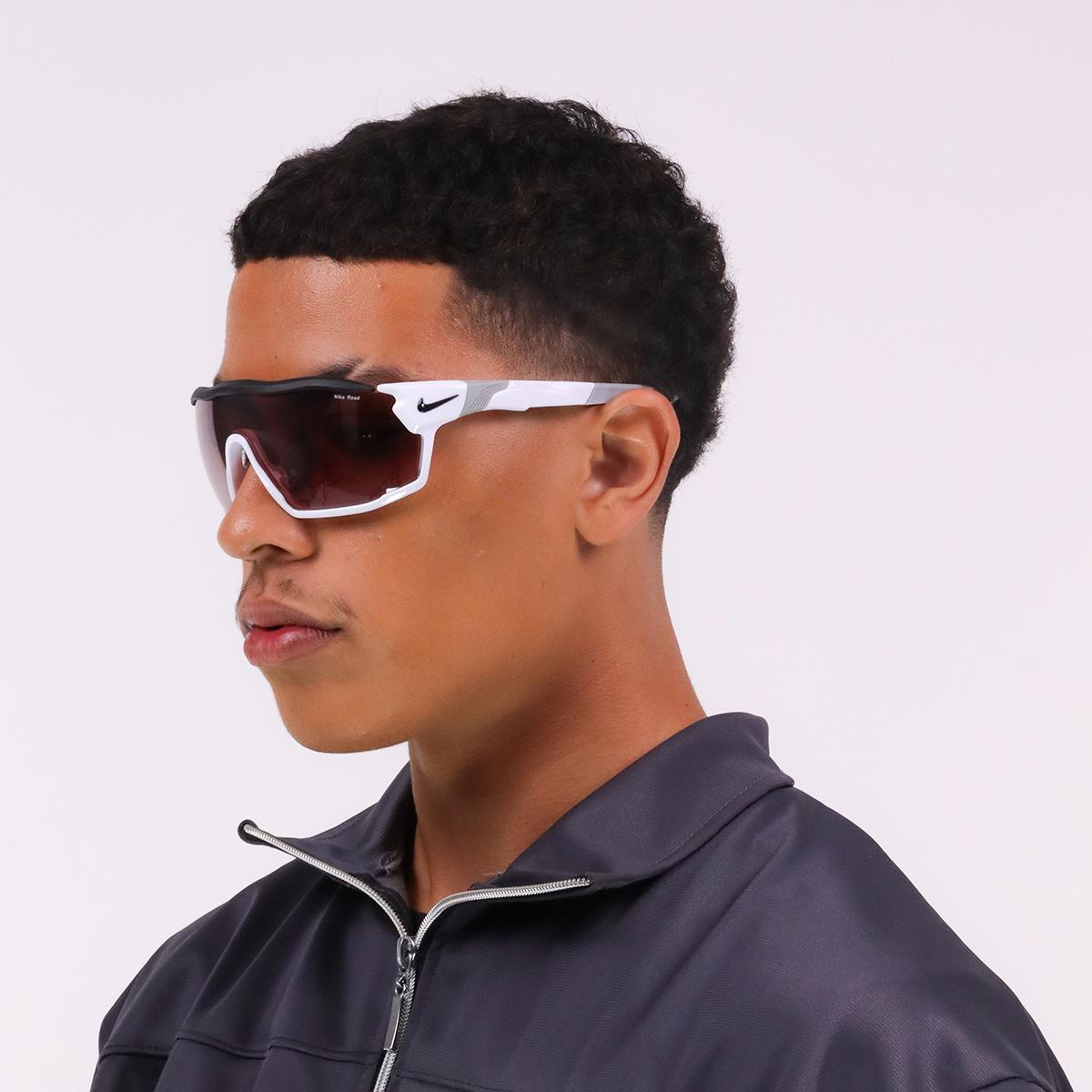 Óculos de Sol Nike Show X Rush DZ7369 White Road Tint