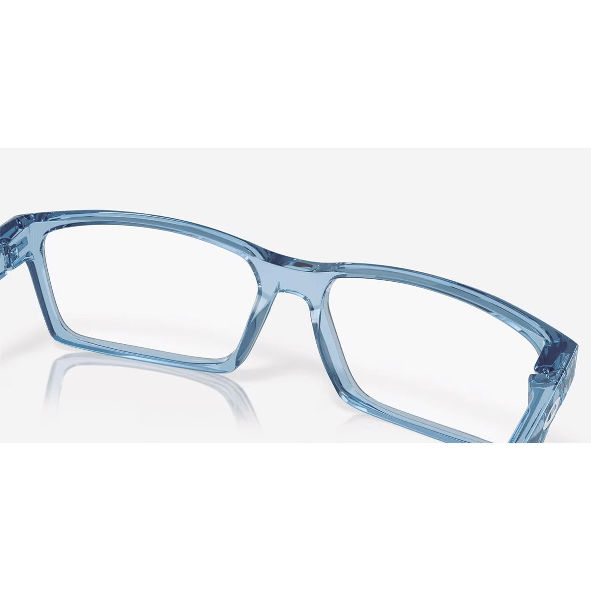 Óculos de Grau Oakley Overhead Polished Transparent Blue