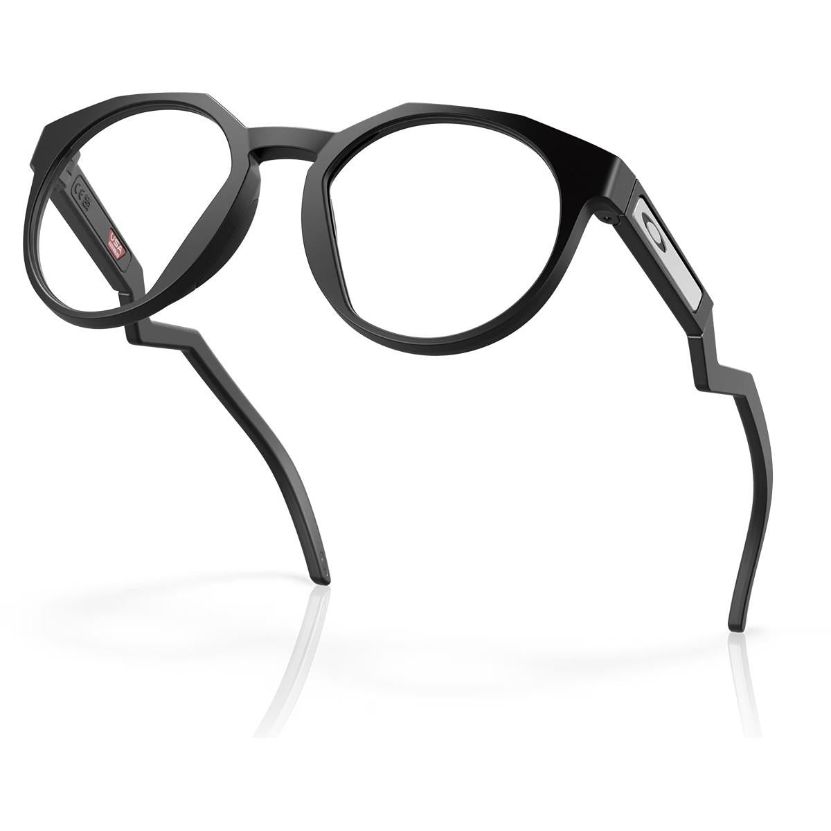 Óculos de Grau Redondo Oakley HSTN RX Matte Black
