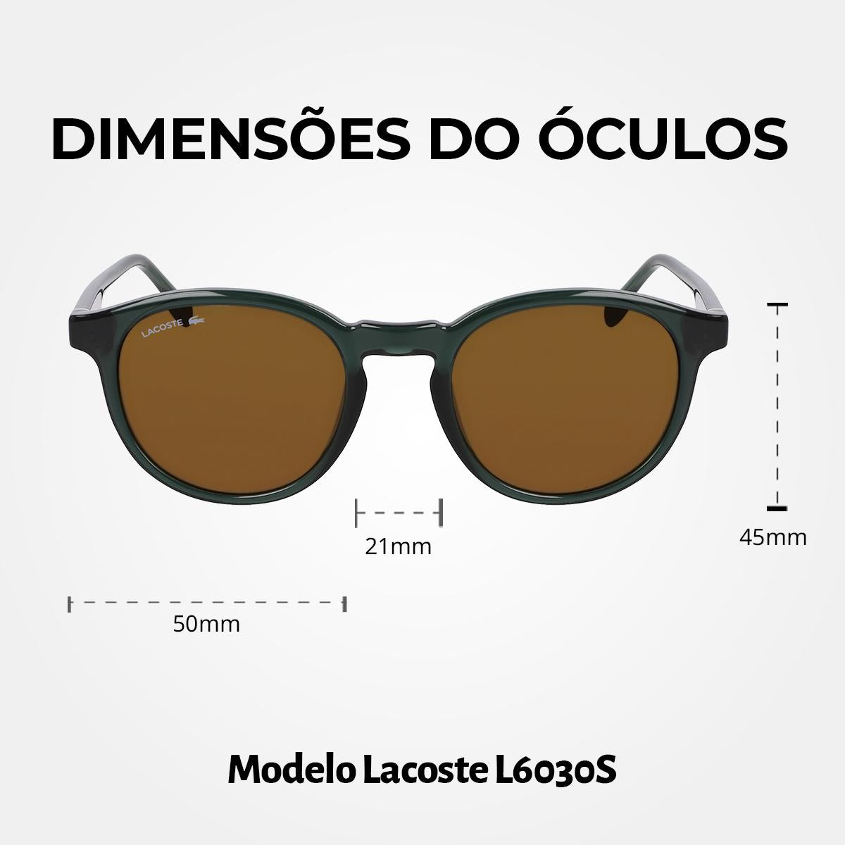 Óculos de Sol Lacoste 6030S Green