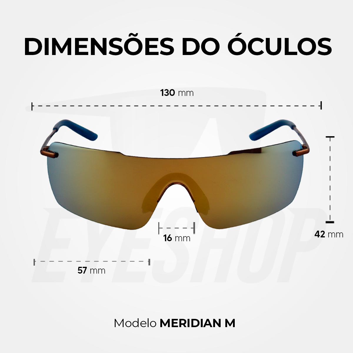 Óculos de Sol Mascara Nike Meridian CU6569 Brown
