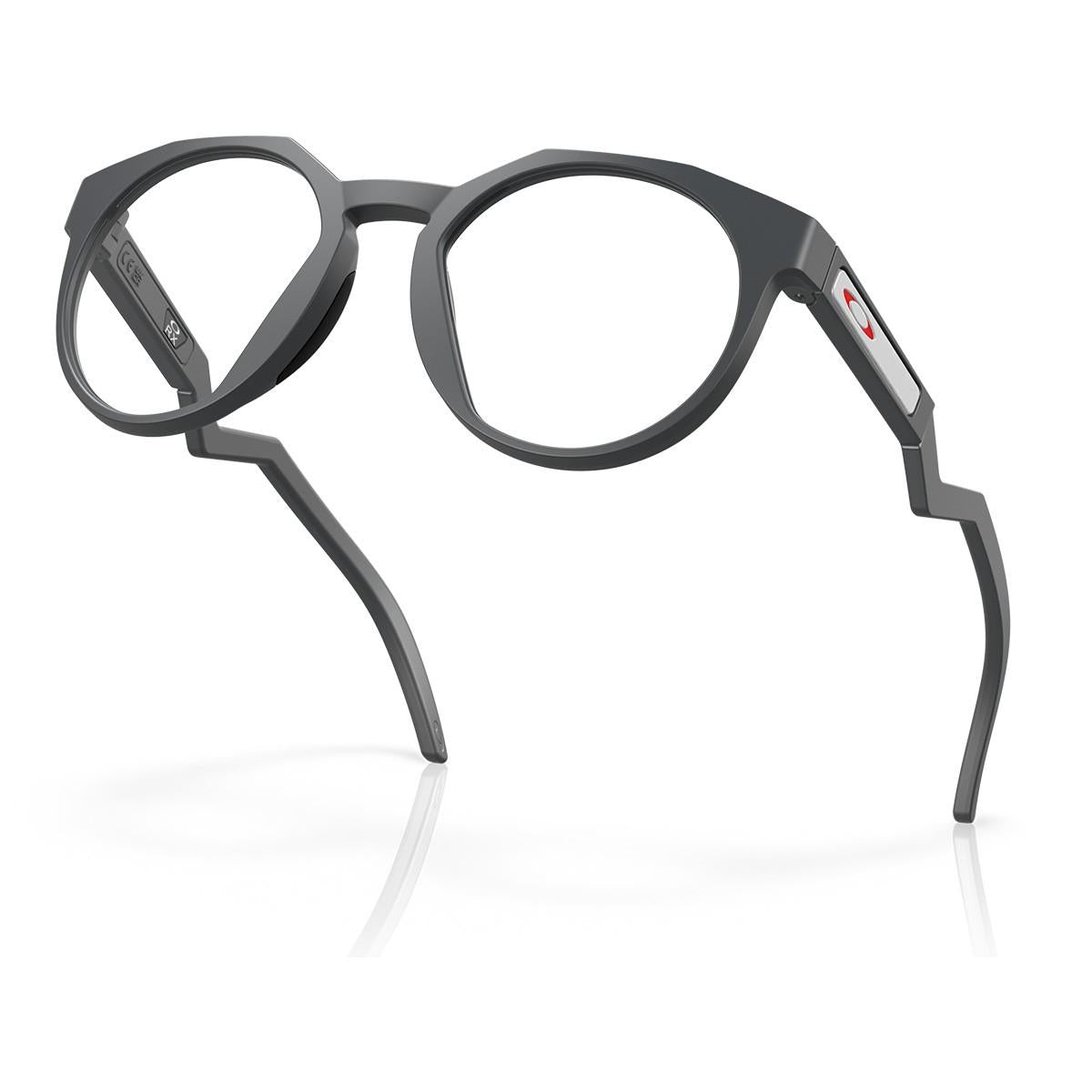 Óculos de Grau Redondo Oakley HSTN RX Polished Black