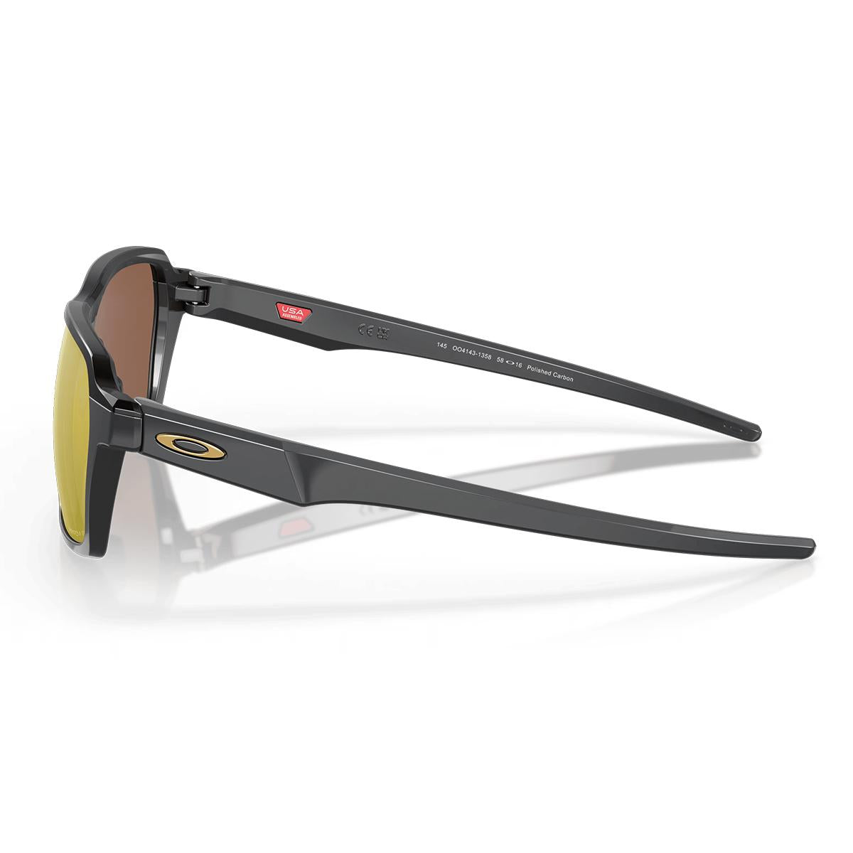 Óculos De Sol Oakley Parlay Carbon 24K Polarizado