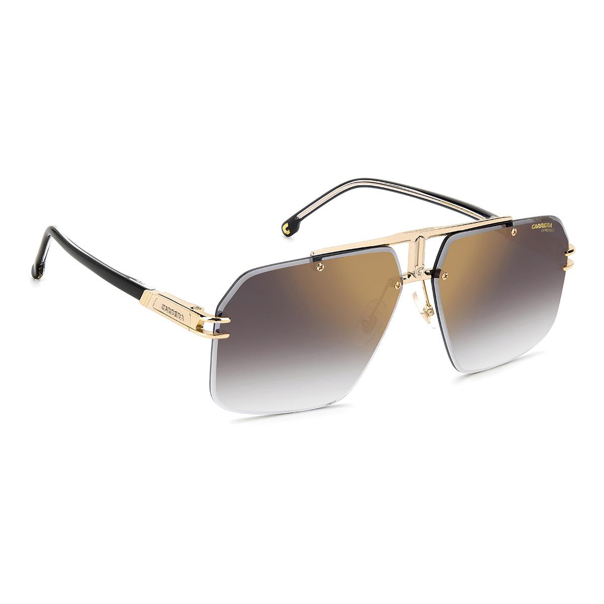 Óculos de Sol Carrera 1054S Gold Brown Grey Mirror