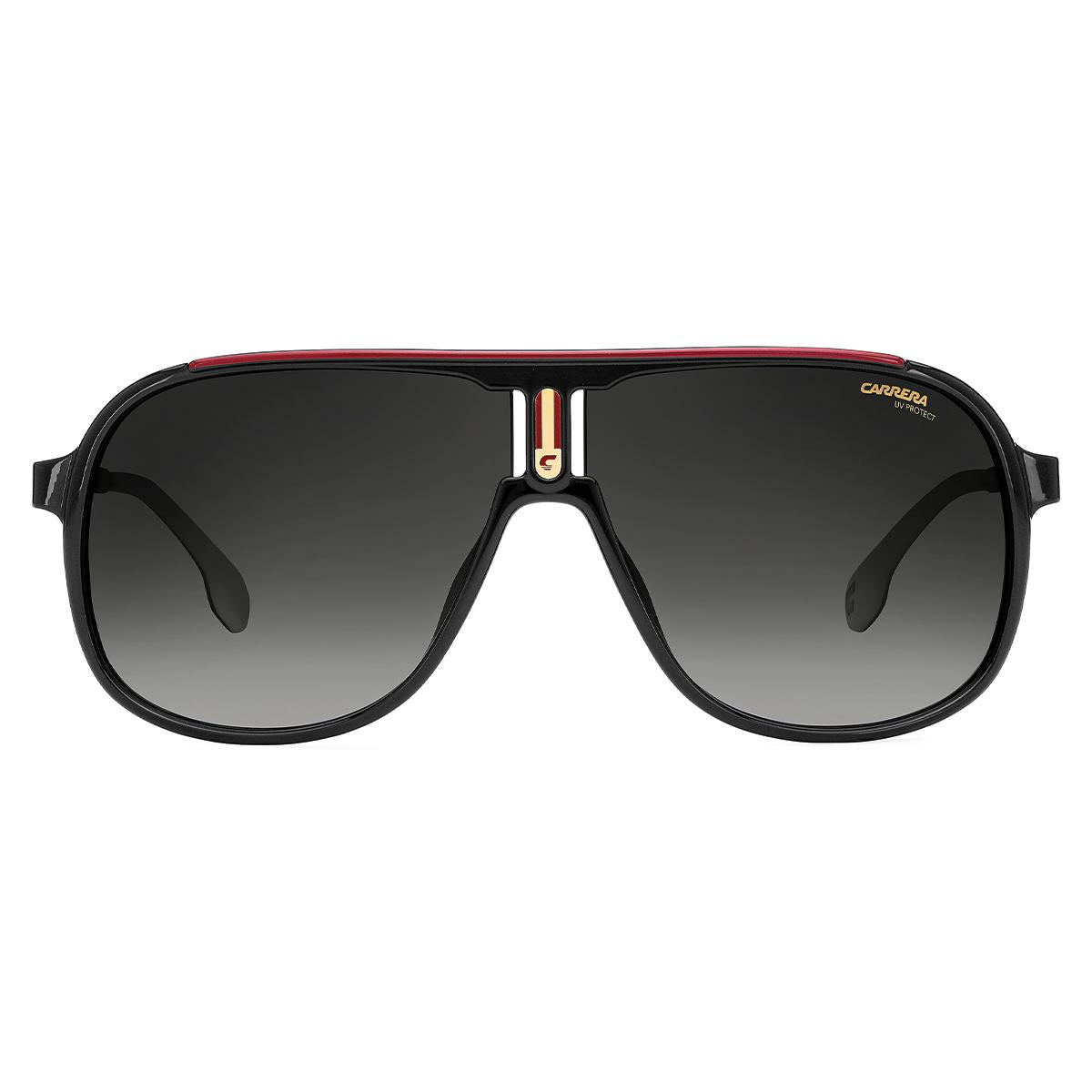 Óculos de Sol Carrera 1007S Black Dark Grey Shaded Gradient