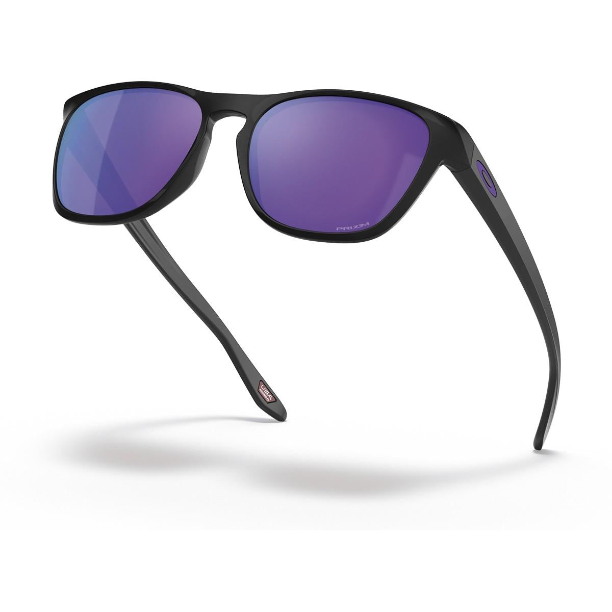 Óculos De Sol Oakley Manorburn Black Prizm Violet