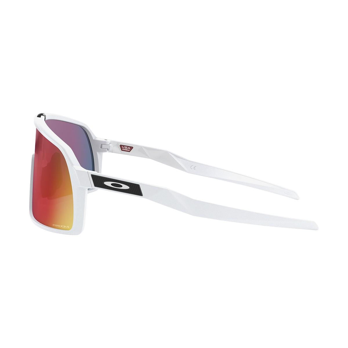 Óculos de Sol Oakley Sutro S Matte White Lente Prizm Road