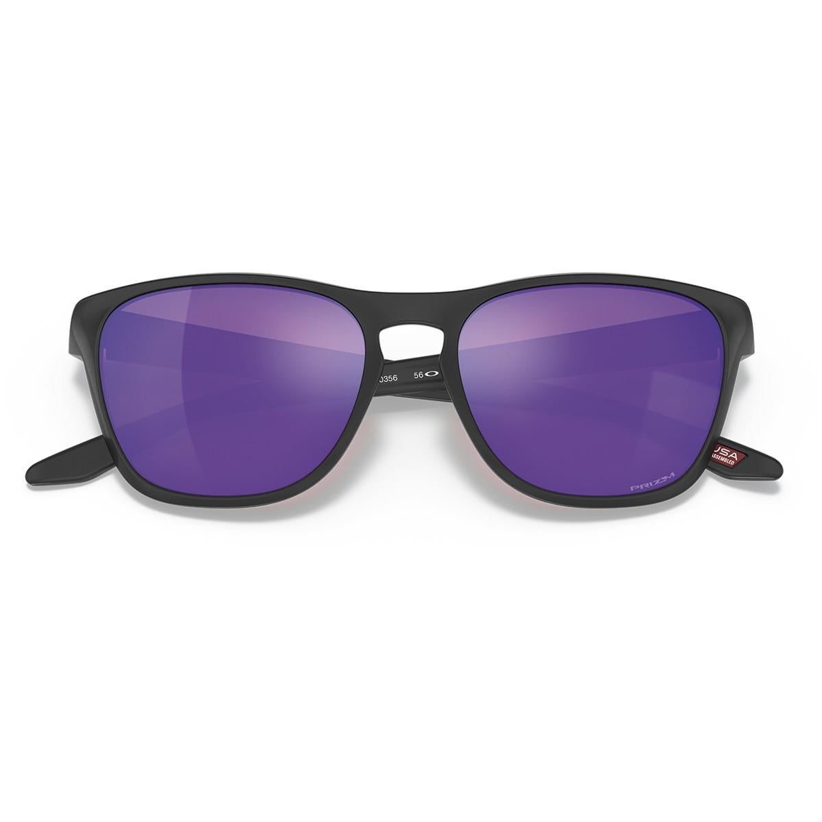 Óculos De Sol Oakley Manorburn Black Prizm Violet