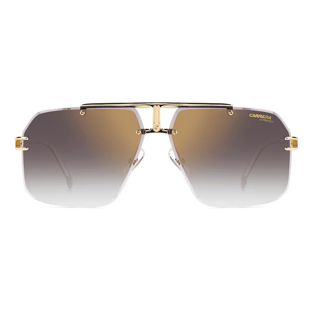 Óculos de Sol Carrera 1054S Gold Brown Grey Mirror