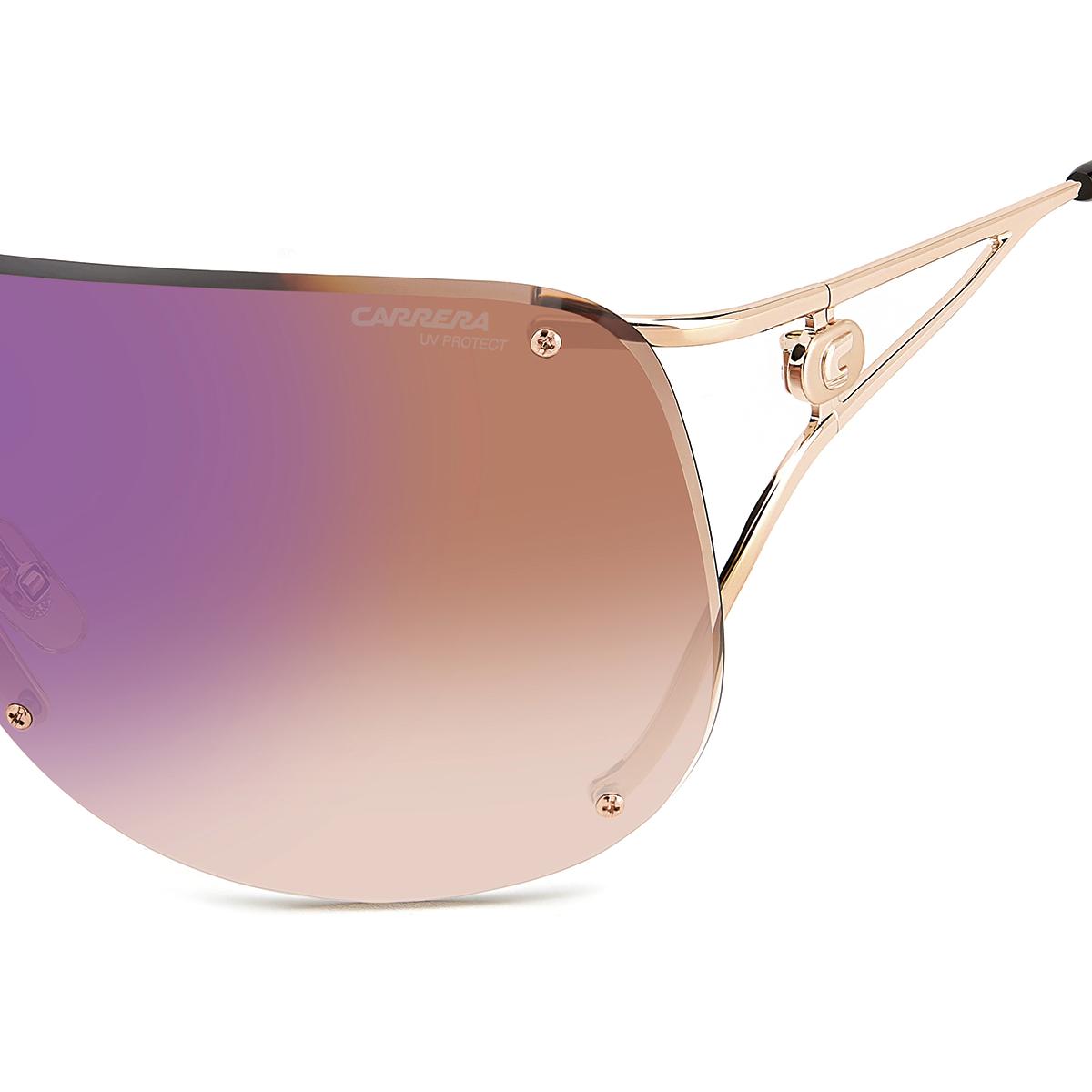 Óculos de Sol Carrera 3006S Gold Cooper Brown Shaded Blue Mirror