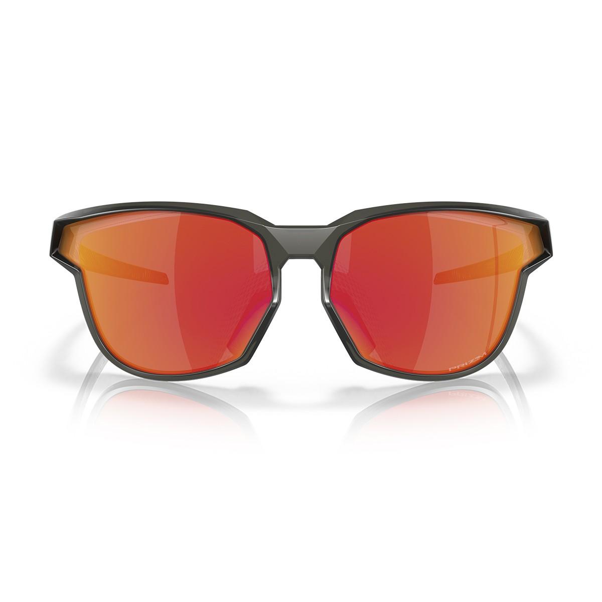 Óculos de Sol Oakley Kaast Matte Grey Smoke Prizm Ruby