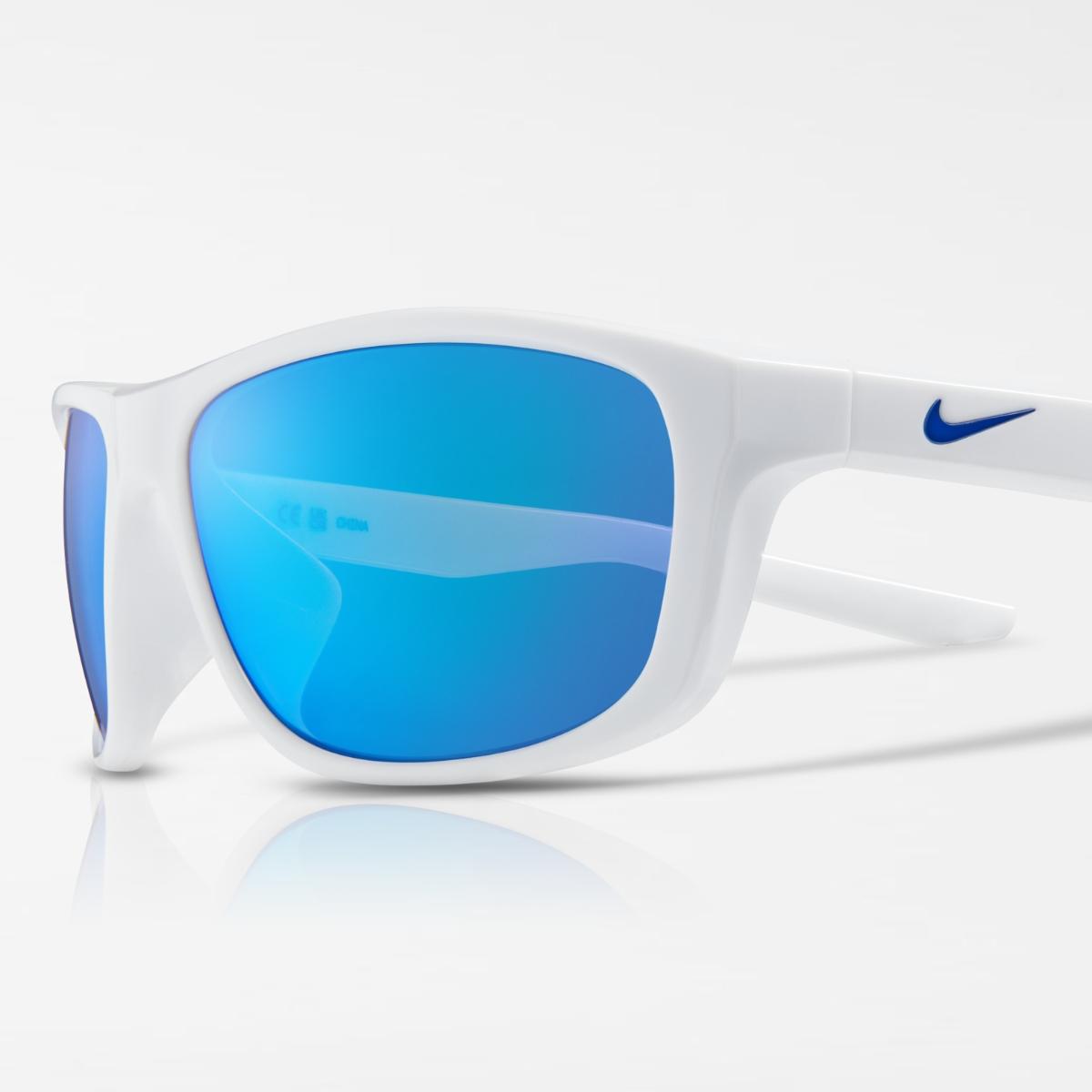 Óculos de Sol Nike Lynk FD1817 White Blue Mirror