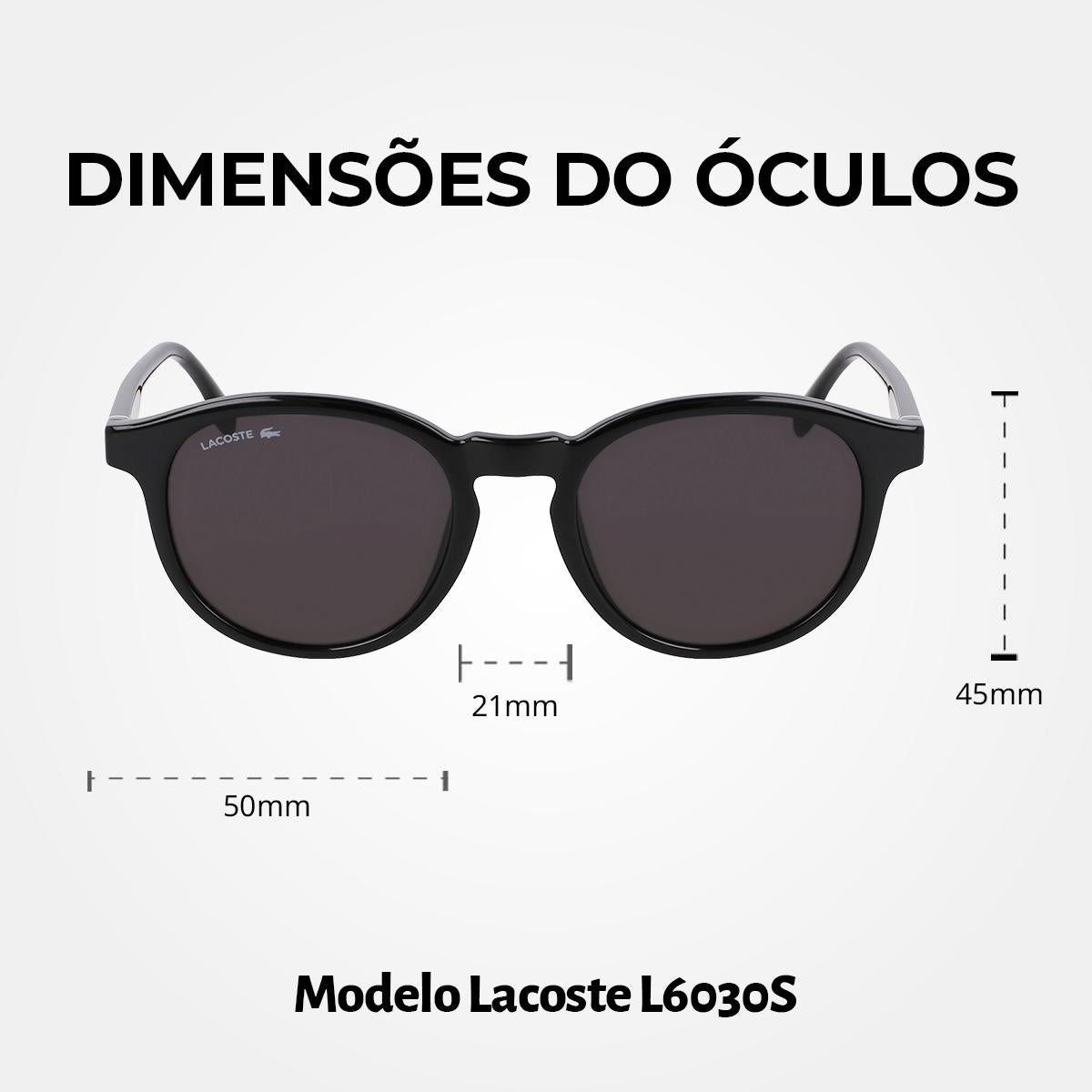 Óculos de Sol Lacoste 6030S Black