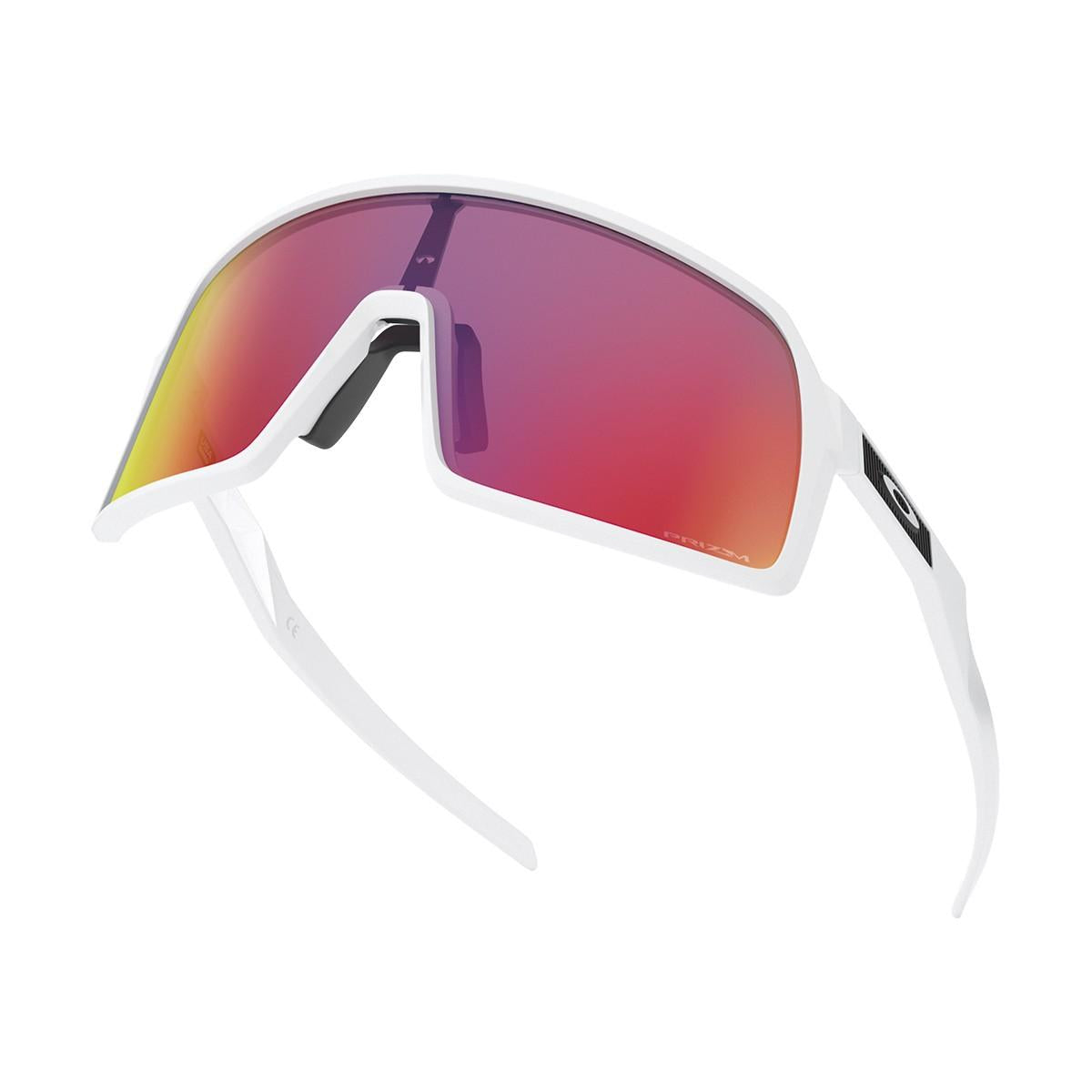 Óculos de Sol Oakley Sutro S Matte White Lente Prizm Road